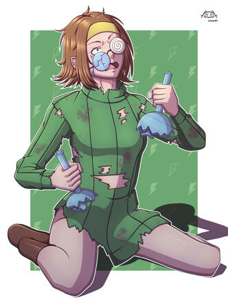 Toots in Lab Explosion