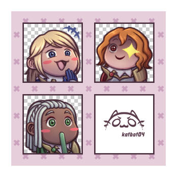 Smoky Emote Set
