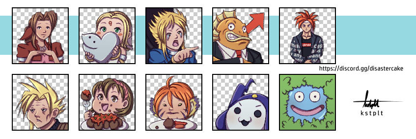 Disaster Cake Emote Set