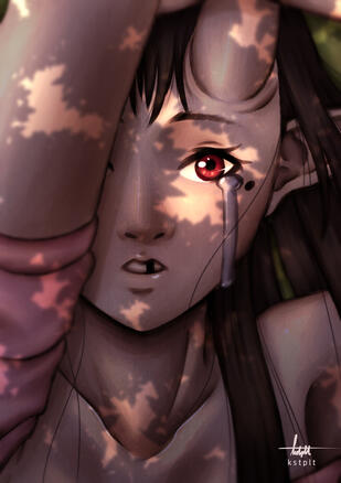 Myosotis Illustration